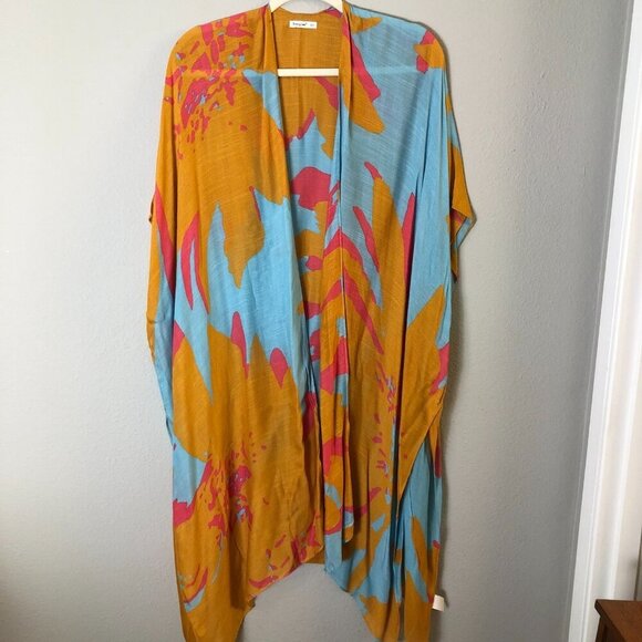Breezy Lane Kimono Cardigan Swimsuit Coverups Beach Cover - NEW - Picture 2 of 8